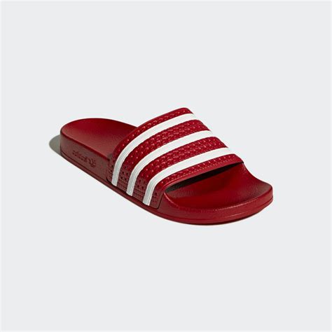 adidas slippers rood zwart|Adidas club slippers.